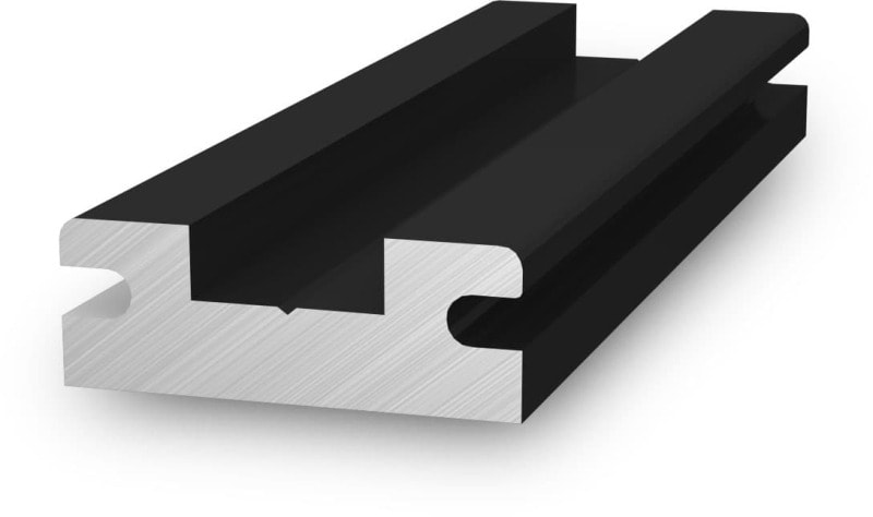 K2 SYSTEMS - Schienenverbinder InsertionRail, schwarz