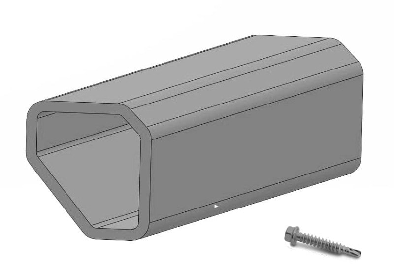 K2 SYSTEMS - Schienenverbinder Set SingleRail 63
