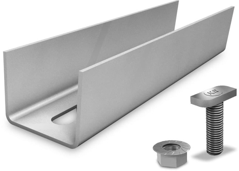 K2 SYSTEMS - Schienenverbinder Set SolidRail Ultra Light und Light