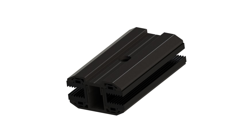 K2 SYSTEMS - Laminatmittlelklemme Click 5.0, schwarz