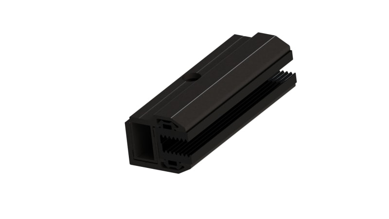 K2 SYSTEMS - Laminatendklemme Click 5.0, schwarz