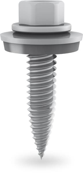 K2 SYSTEMS - Gewindeformende Schraube mit Dichtscheibe 6x25_sp