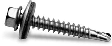 K2 SYSTEMS - Selbstbohrende Sechskantblechschraube mit Dichtscheibe 6x35