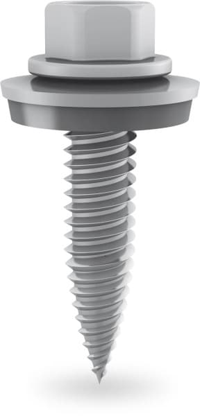 K2 SYSTEMS - Gewindeformende Schraube mit Dichtscheibe 6x25_sf
