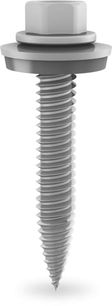 K2 SYSTEMS - Gewindeformende Schraube mit Dichtscheibe 6x38_sf