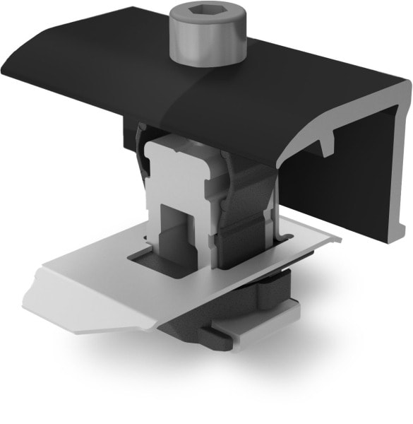 K2 SYSTEMS - K2 Endklemme 25-40 mm, schwarz