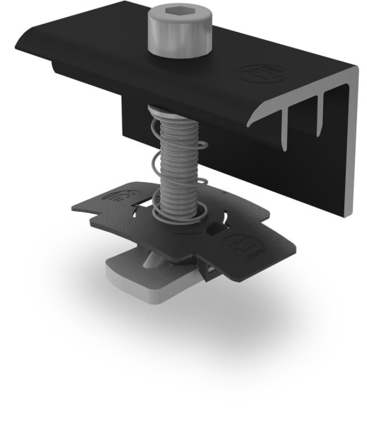K2 SYSTEMS - XS Endklemme Set 30, schwarz