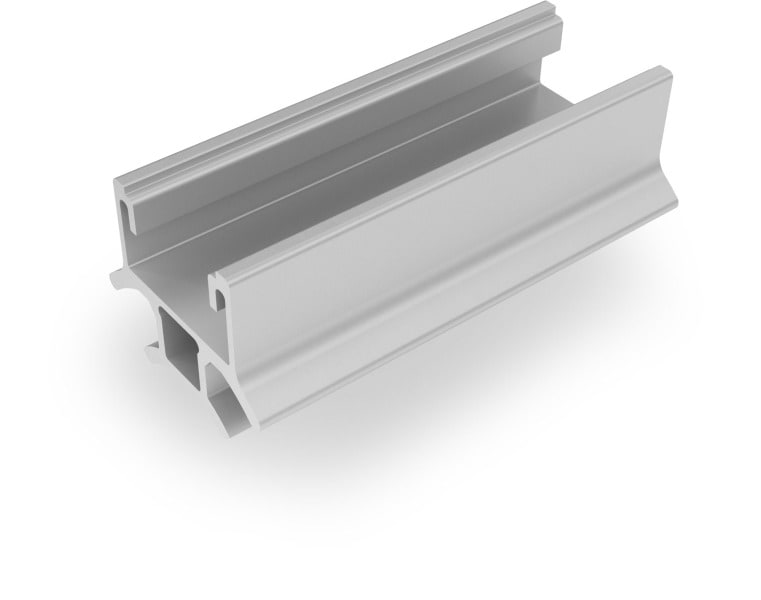 K2 SYSTEMS - FlexAdapter für die BasicRail auf Ziegelimitatblechen