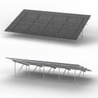 K2 SYSTEMS - Montageset Freiland N-Rack 2.20 Base Kit 2x7 L