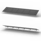 K2 SYSTEMS - Montageset Freiland N-Rack 2.20 Base Kit 2x12 S