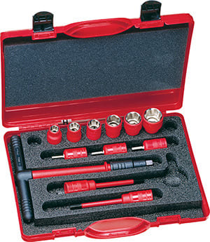 INTERCABLE - Basisset Quergriff/T-Schlüssel 1/2''