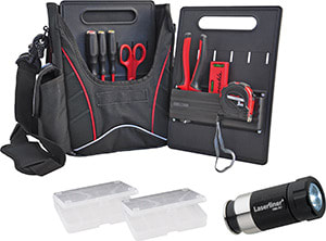 INTERCABLE - Kompakte Werkzeugtasche bestückt mit LED Lampe