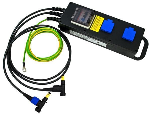 INTERCABLE - Stromabgreifgarnitur 230V (2 x S) Schuko