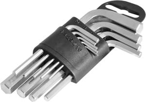 INTERCABLE - Satz Sechskant-Stiftschlüssel 9 St.