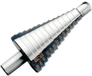 INTERCABLE - Stufenbohrer metrisch M12-M40 mit Wechselspitze