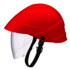 INTERCABLE - Helme mit Schutzvisier rot