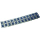 INTERCABLE - Flachsteck-Kupplungen Polzahl 12, 6,3 x 0,8 weich-PP