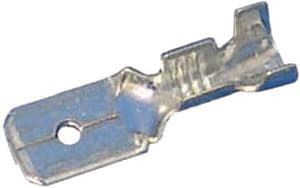 INTERCABLE - Flachstecker DIN 46248, 1,5-2,5mm² 6,3 x 0,8 Messing, gv