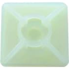 INTERCABLE - Befestigungssockel 14,7 x 30mm, schraubbar, natur