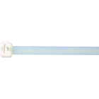 INTERCABLE - Kabelbinder 100 x 2,5 mm, natur, Stahlzunge, DIN EN 50146/2000