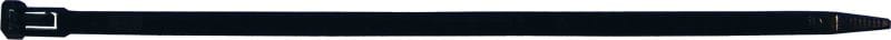 INTERCABLE - Kabelbinder 200 x 7,5 mm, wiederlösbar, schwarz