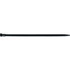 INTERCABLE - Kabelbinder 360 x 7,5 mm, wiederlösbar, schwarz