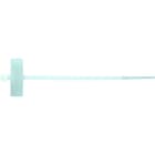 INTERCABLE - Kabelbinder 200 x 2,5 mm mit Beschriftungsfeld, natur