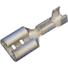 INTERCABLE - Flachsteckhülse DIN 46247, 0,5-1mm² 2,8 x 0,5 Messing, gv
