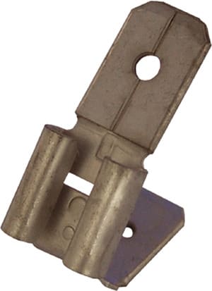INTERCABLE - Steckverteiler Typ II, 6,3 x 0,8 Messing, gv