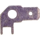 INTERCABLE - Flachstecker 6.3 x 0.8mm Ms verz. Type VII