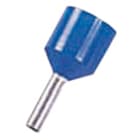 INTERCABLE - Isolierte Aderendhülse f. kurzschl. Leitung 2,5mm² l2=8mm gv blau