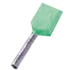 INTERCABLE - Isolierte Zwillingsaderendhülse 2 x 0,34mm² l2=8mm gv türkis