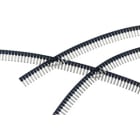INTERCABLE - Isolierte Aderendhülse DIN 46228 T4, 0,5mm² l2=8mm gv weiß, Streifenform