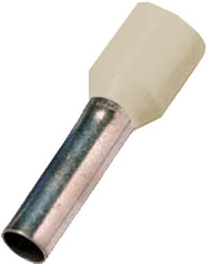 INTERCABLE - Isolierte Aderendhülse 35mm² l2=16mm gv beige