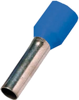INTERCABLE - Isolierte Aderendhülse DIN 46228 T4, 16mm² l2=18mm gv blau