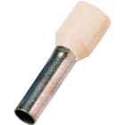 INTERCABLE - Isolierte Aderendhülse 10mm² l2=18mm gv elfenbein