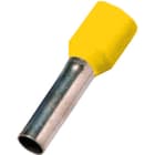 INTERCABLE - Isolierte Aderendhülse 1mm² l2=10mm gv gelb