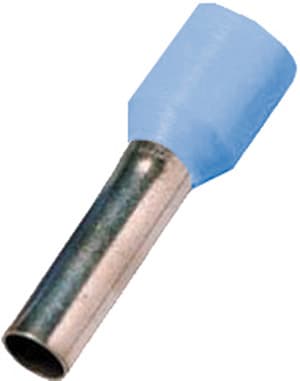 INTERCABLE - Isolierte Aderendhülse 0,25mm² l2=8mm gv hellblau