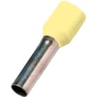 INTERCABLE - Isolierte Aderendhülse 0,25mm² l2=6mm gv hellgelb