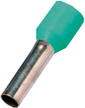 INTERCABLE - Isolierte Aderendhülse 0,34mm² l2=6mm gv türkis