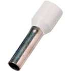 INTERCABLE - Isolierte Aderendhülse DIN 46228 T4, 0,5mm² l2=8mm gv weiß, Groß-VE