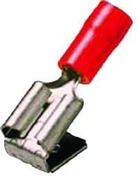 INTERCABLE - Isolierte Steckverteiler 0,5-1mm² 6,3 x 0,8 rot mit Abzweig