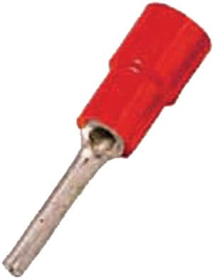 INTERCABLE - Isolierte Stiftkabelschuh DIN 46231, 0,5-1mm² rot
