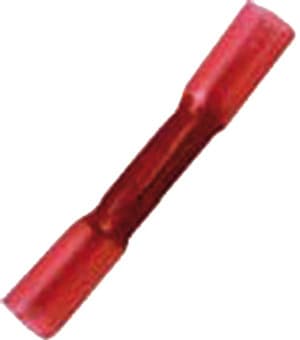 INTERCABLE - Isol. Stoßverbinder mit Schrumpfisolation u. Innenkleber 0,5-1mm² rot