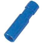 INTERCABLE - Vollisolierte Rundsteckhülse 1,5-2,5mm² Stecker 4mm blau