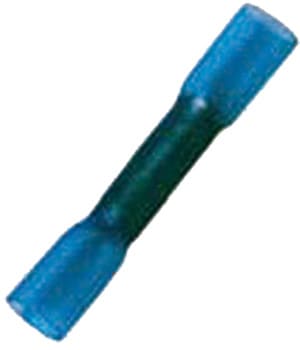 INTERCABLE - Isol. Stoßverbinder mit Schrumpfisolation u. Innenkleber 1,5-2,5mm² blau