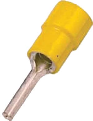 INTERCABLE - Isolierte Stiftkabelschuh DIN 46231, 4-6mm² gelb