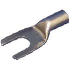 INTERCABLE - Rohrkabelschuh Reinnickel 1,5-2,5mm² M6 Gabelform