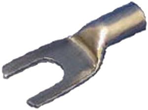 INTERCABLE - Rohrkabelschuh Reinnickel 0,5-1mm² M4 Gabelform