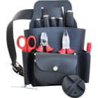 INTERCABLE - Leder Gürteltasche - bestückt
